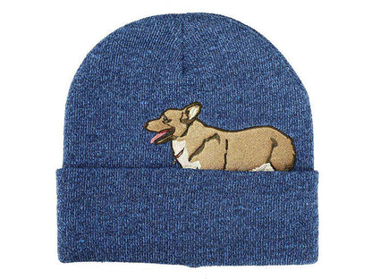 Cowboy Bebop Ein Embroidered Peekaboo Cuff Beanie