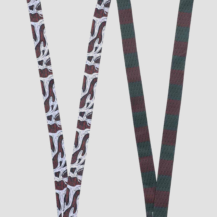 Nightmare on Elm Street Freddy Krueger Horror Double-Sided Lanyard