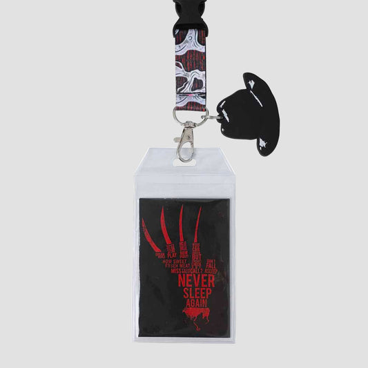Nightmare on Elm Street Freddy Krueger Horror Double-Sided Lanyard