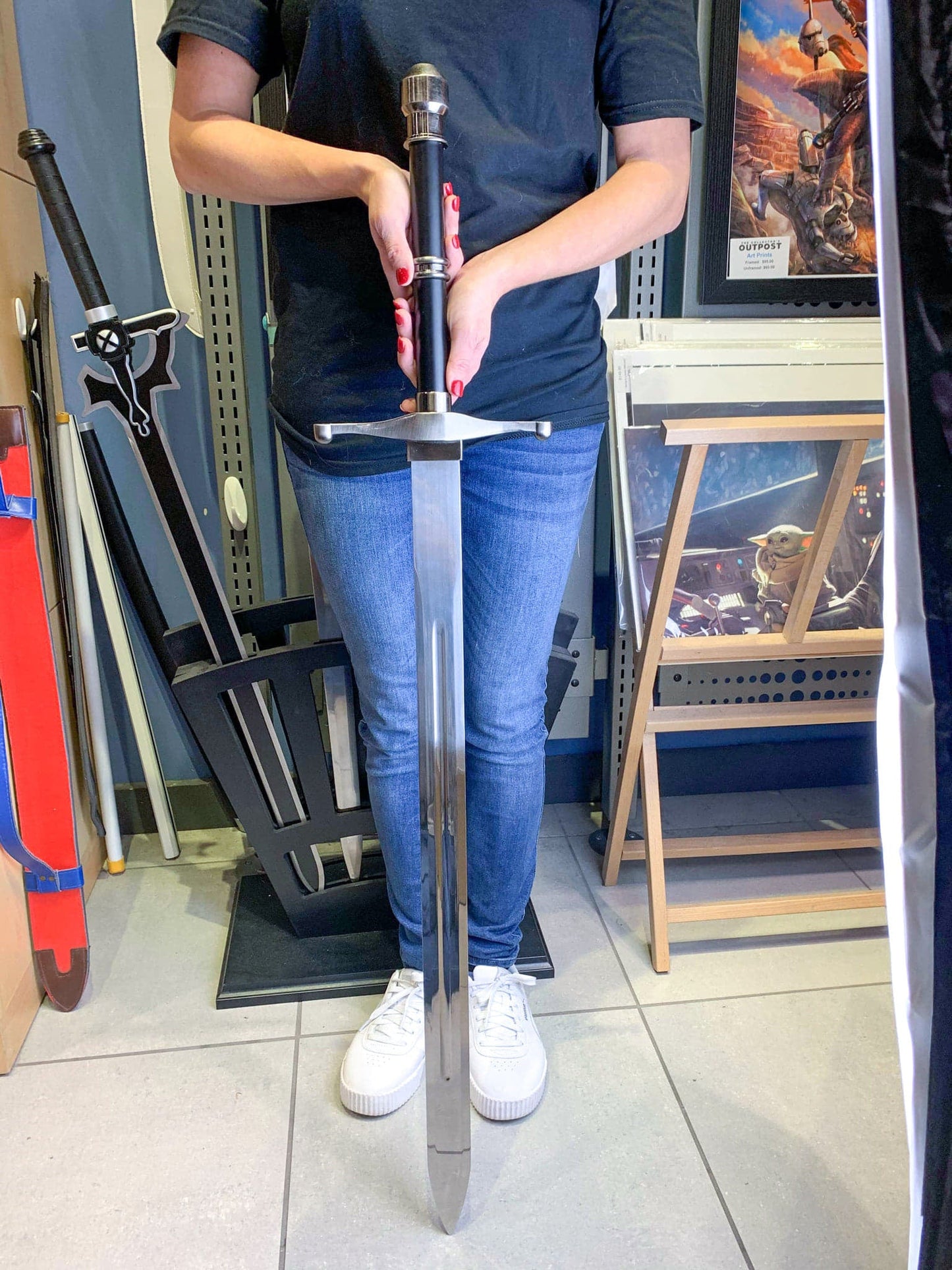 Dragon Ball Future Trunks Metal Sword Replica