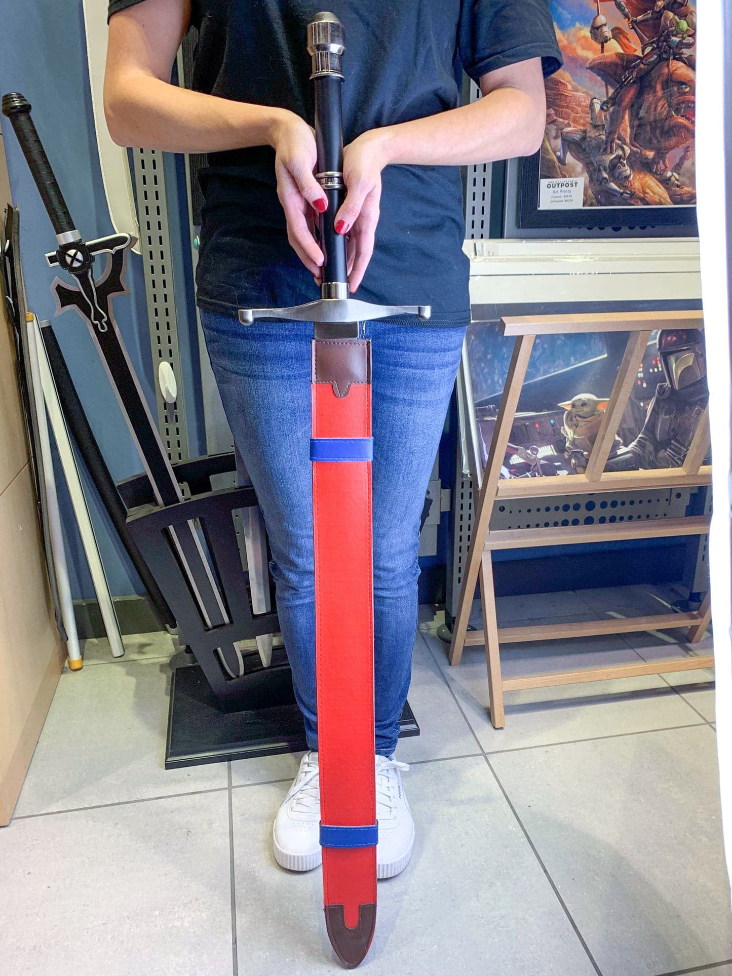 Dragon Ball Future Trunks Metal Sword Replica