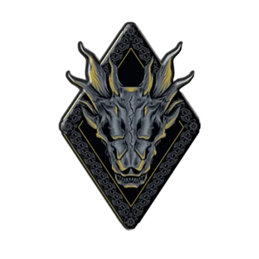 Game of Thrones House of the Dragon Balerion Dragon Pin