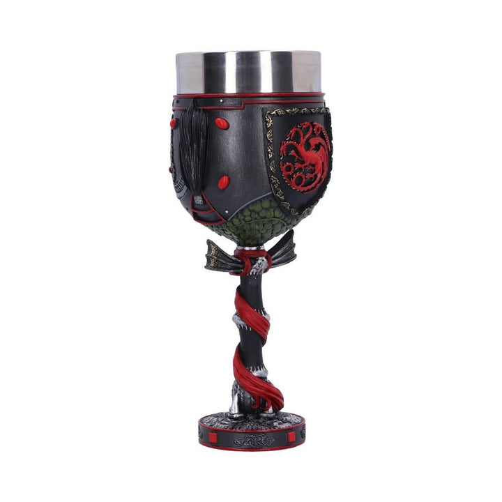 Game of Thrones House Targaryen Collectible Sculpted Goblet by Nemesis Now house of the dragon