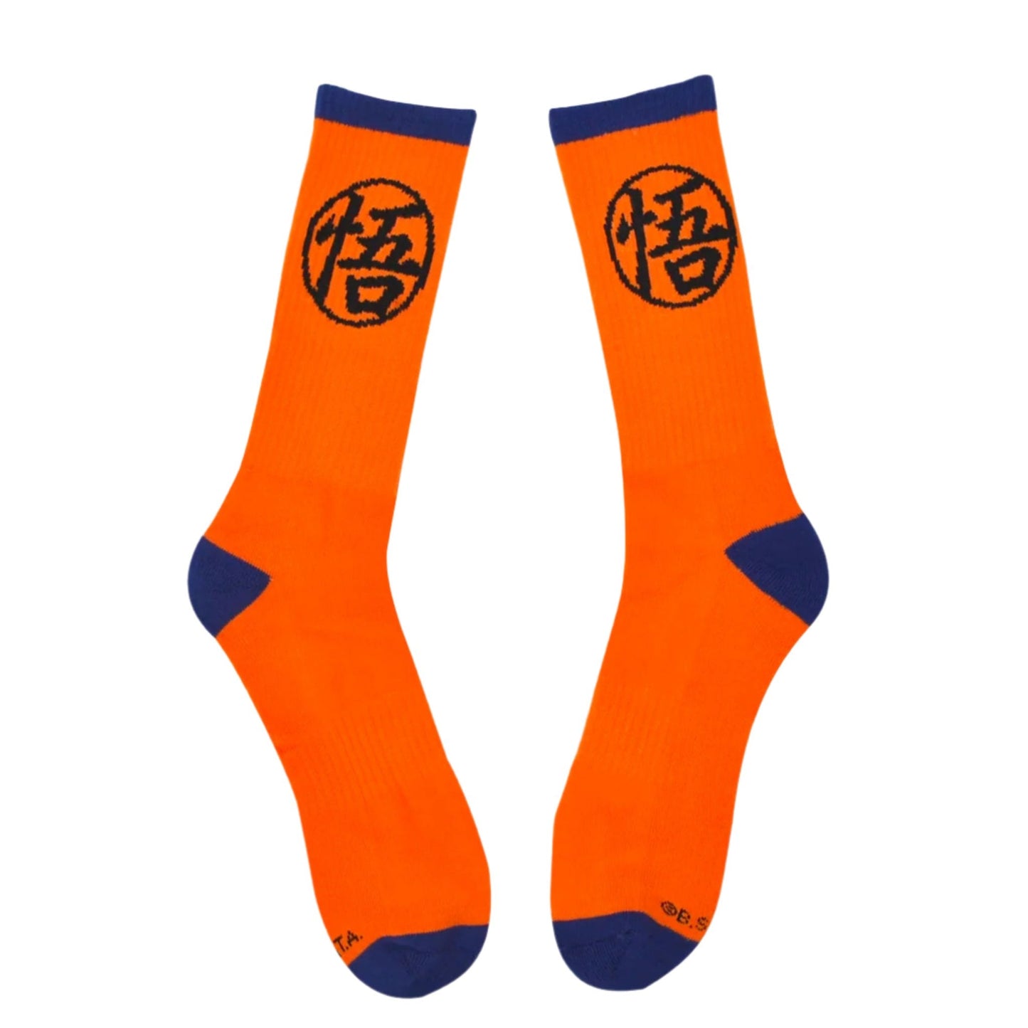Dragon Ball Z Goku Kame Athletic Crew Socks