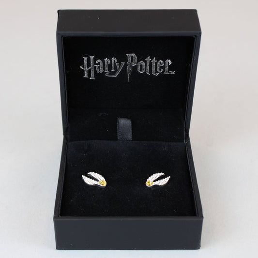 Golden Snitch (Harry Potter) Crystal Stud Earrings
