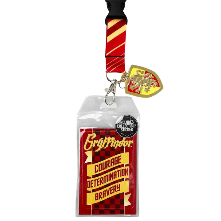 Gryffindor Crest (Harry Potter) Red &amp; Gold Breakaway Lanyard