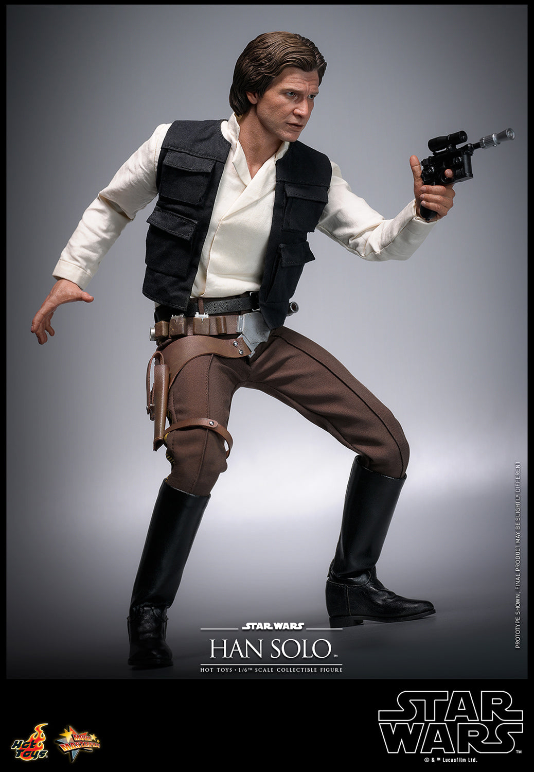 Star Wars Return of the Jedi Han Solo Sixth Scale Figure by Hot Toys