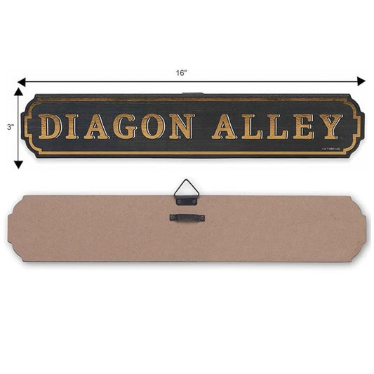 Harry Potter Diagon Alley Sign 16" x 3" Wood Novelty Wall Sign