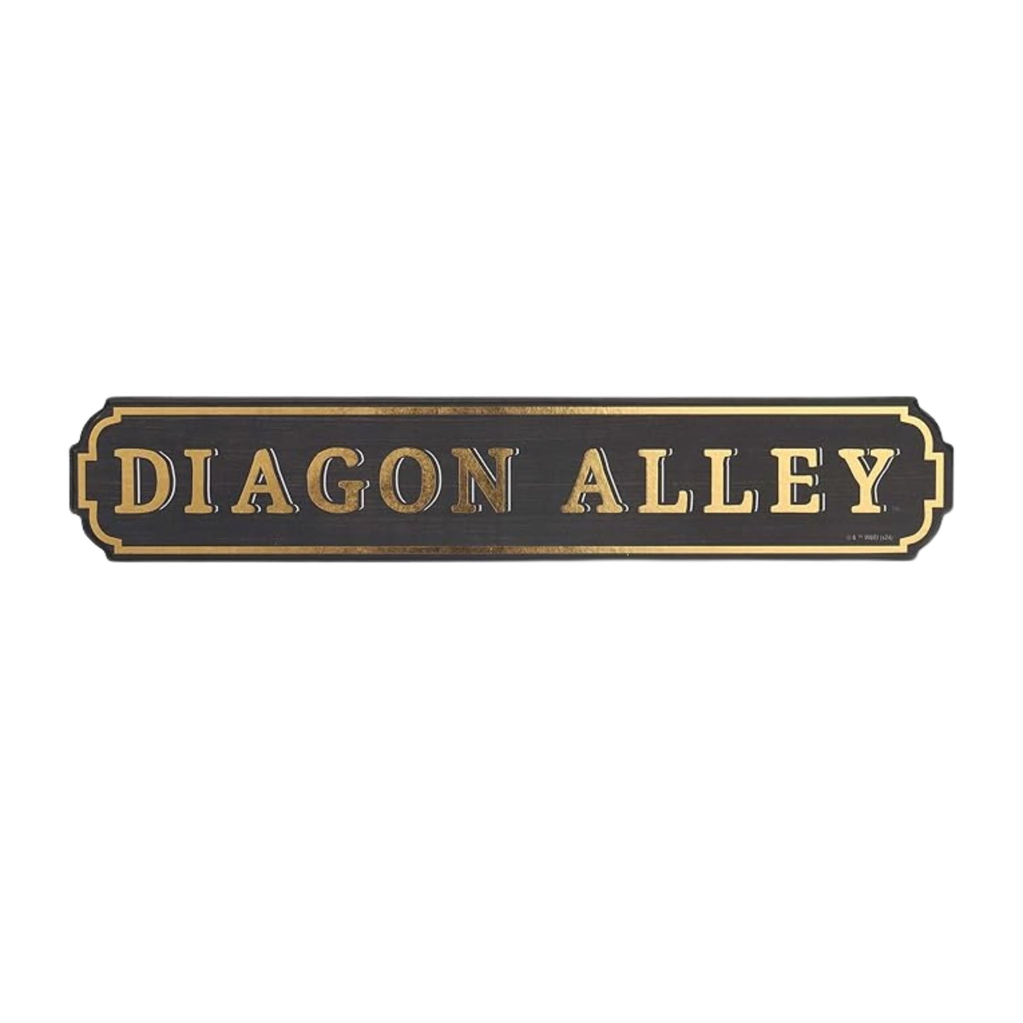 Harry Potter Diagon Alley Sign 16" x 3" Wood Novelty Wall Sign