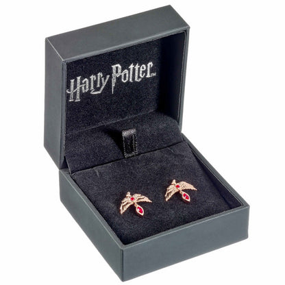 Fawkes the Phoenix Crystal Earrings