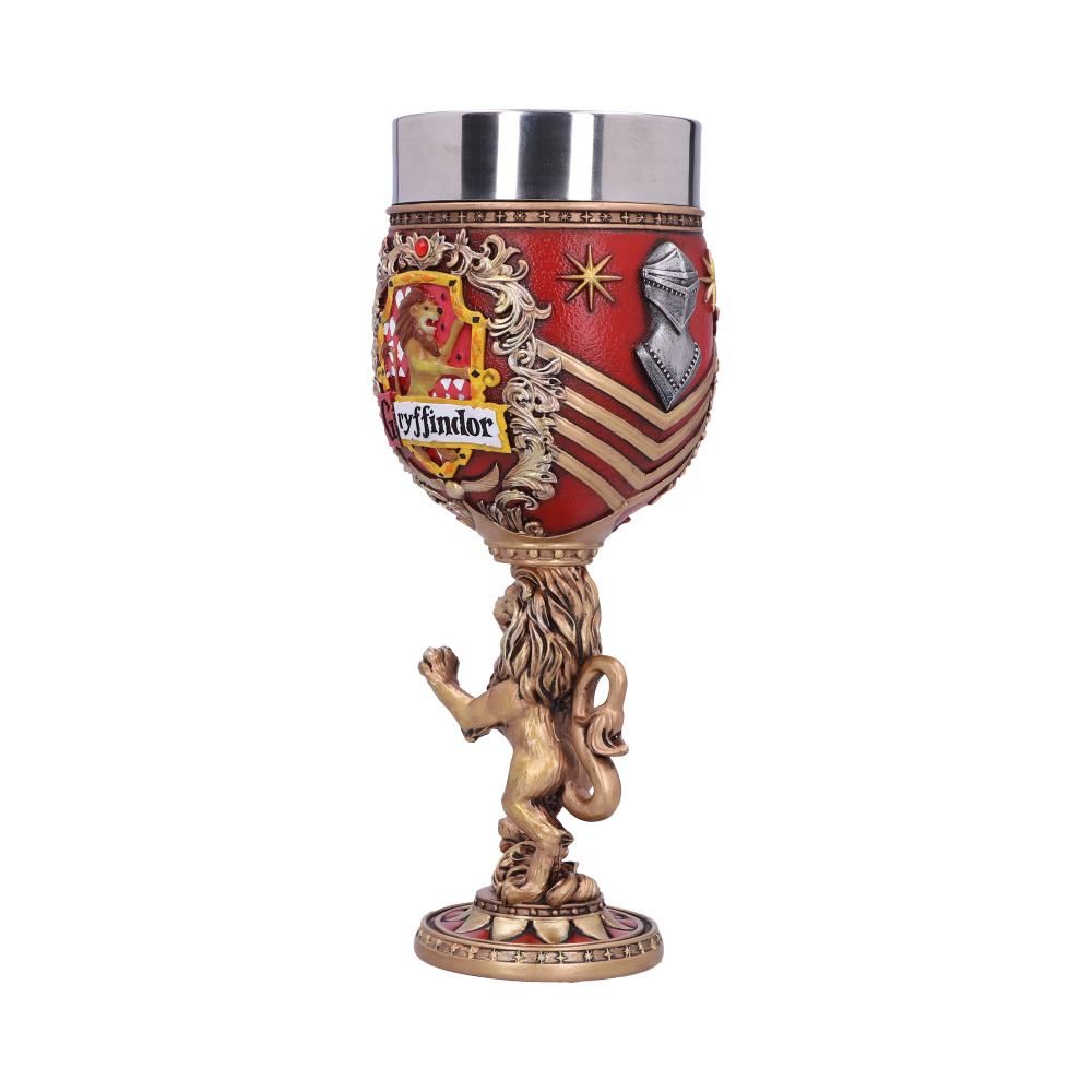 Harry Potter Gryffindor Crest Collectible Sculpted Goblet by Nemesis Now