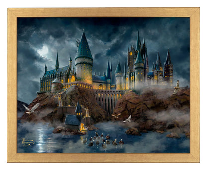 Harry Potter: Hogwarts Castle - Thomas Kinkade Framed Art Print