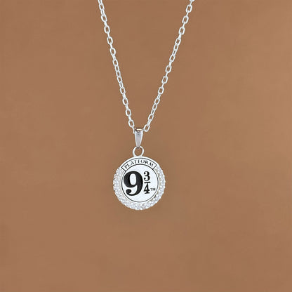 Platform 9 3/4 Crystal Necklace