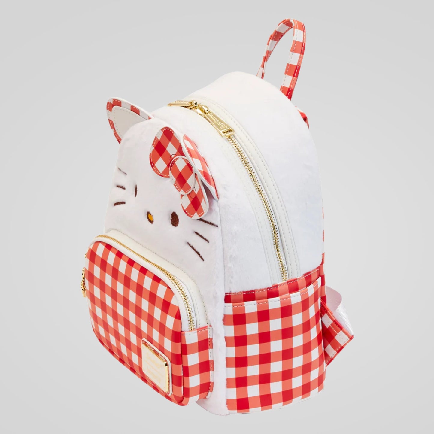 Hello Kitty (Sanrio) Gingham Mini Backpack by Loungefly