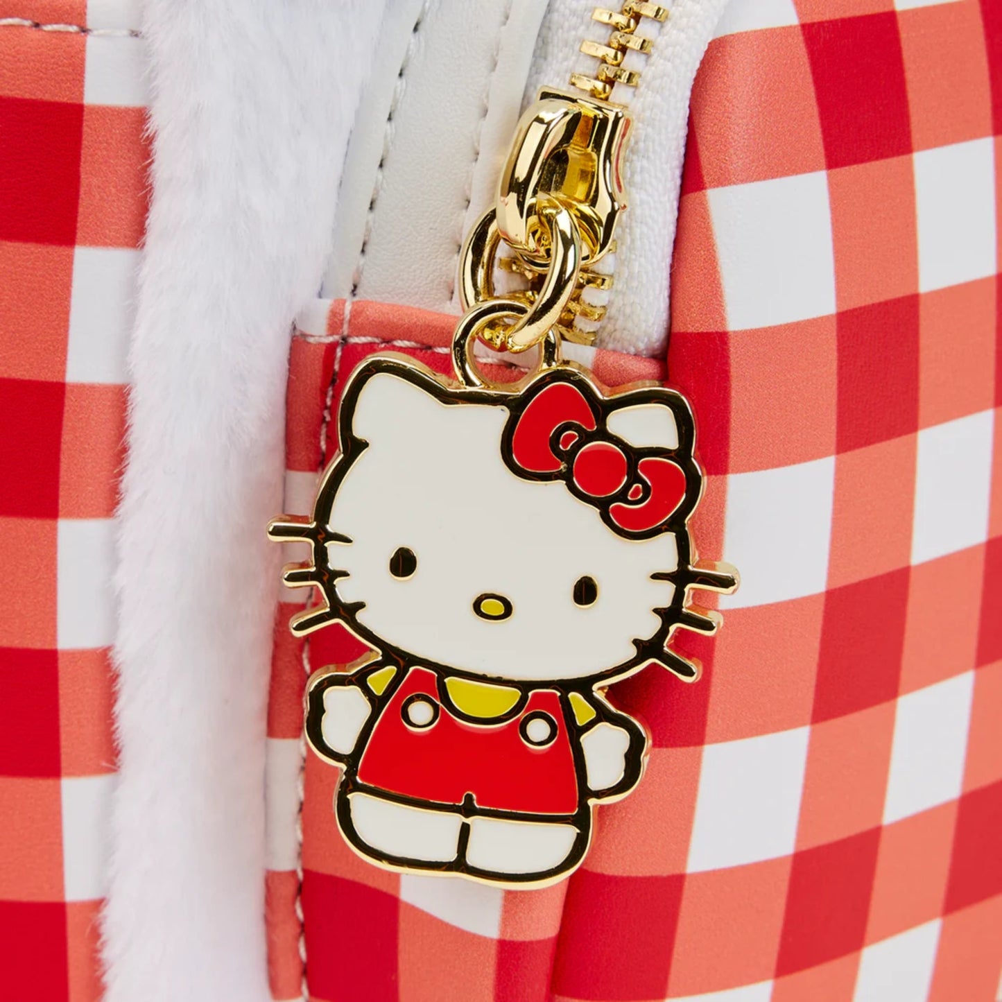 Hello Kitty (Sanrio) Gingham Mini Backpack by Loungefly