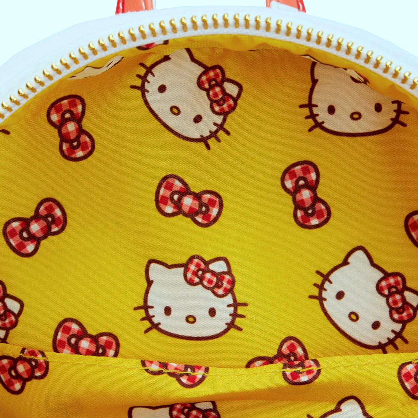 Hello Kitty (Sanrio) Gingham Mini Backpack by Loungefly