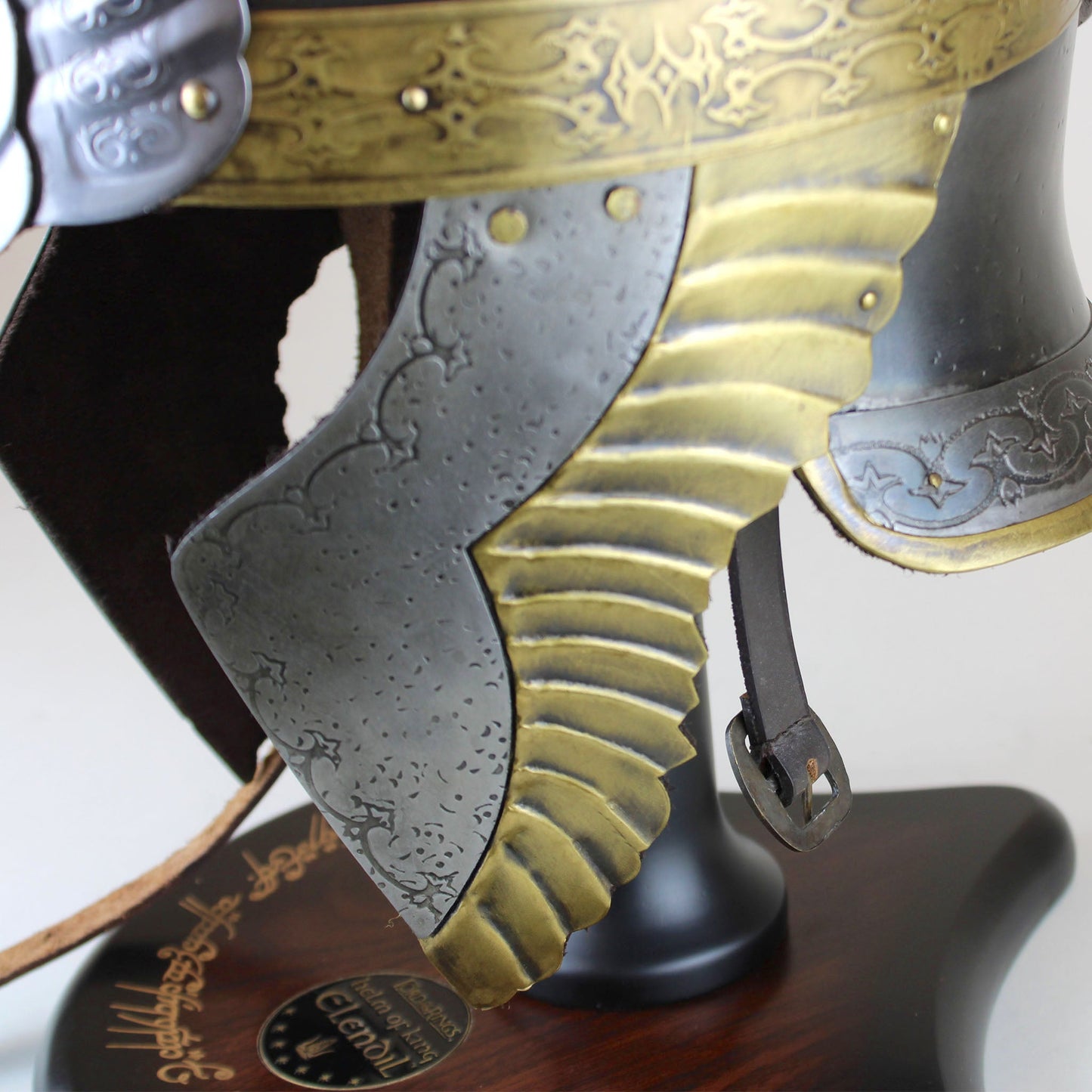 Helm of Elendil (Lord of the Rings) Full-Scale Prop Replica with Stand