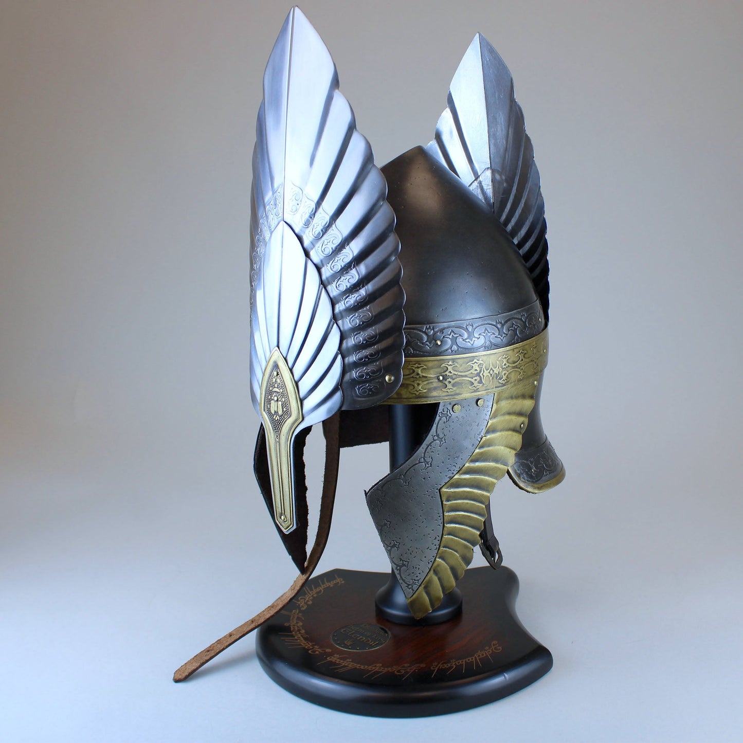 Helm of Elendil (Lord of the Rings) Full-Scale Prop Replica with Stand
