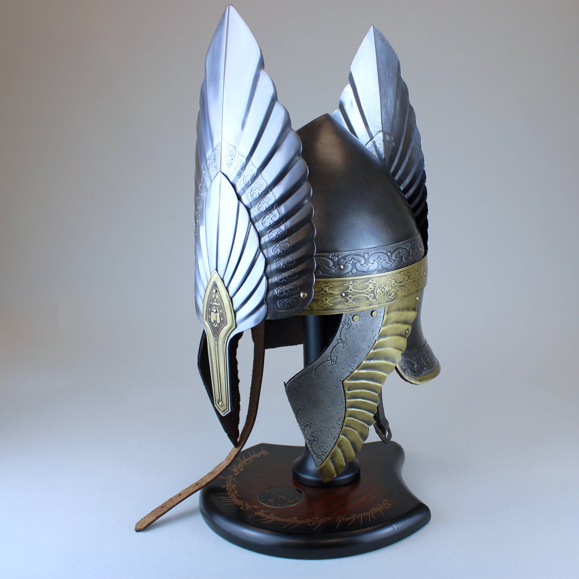 Helm of Elendil (Lord of the Rings) Full-Scale Prop Replica with Stand