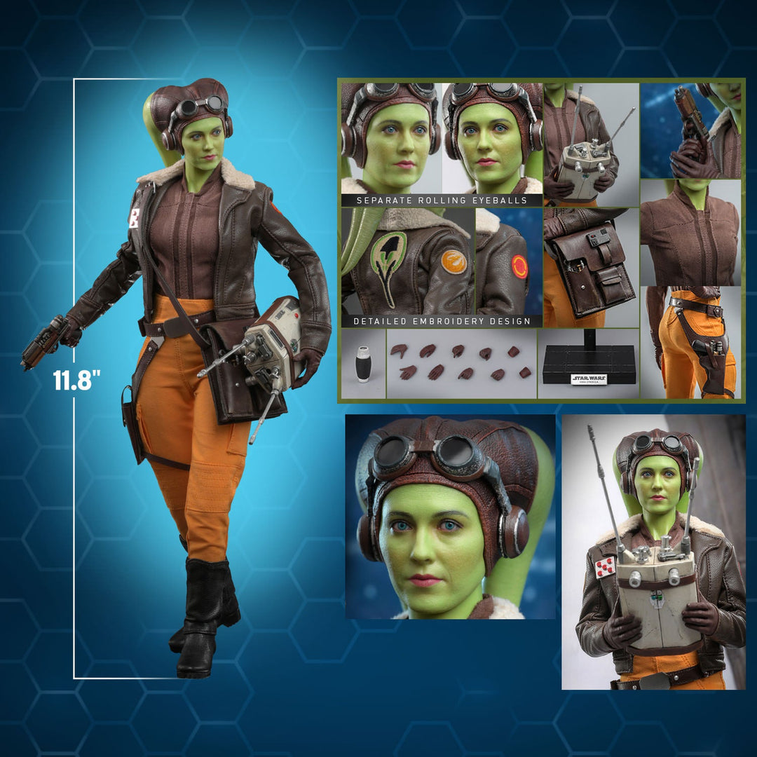 Star Wars Ahsoka Hera Syndulla Sixth Scale Figure by Hot Toys