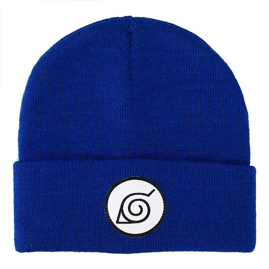 Naruto Shippuden Hidden Leaf Village & Akatsuki Clan Cuff Beanie Hat Set