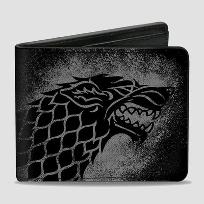 House Stark (Game of Thrones) "Winter is Coming" Bi-Fold Wallet