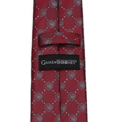 House Targaryen Dragon Dot (Red) Game of Thrones Fine Necktie