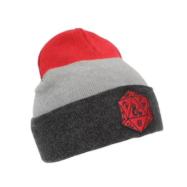 Dungeons and Dragons DnD D20 Dice Beanie Hat