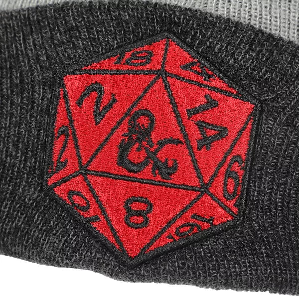 Dungeons and Dragons DnD D20 Dice Beanie Hat