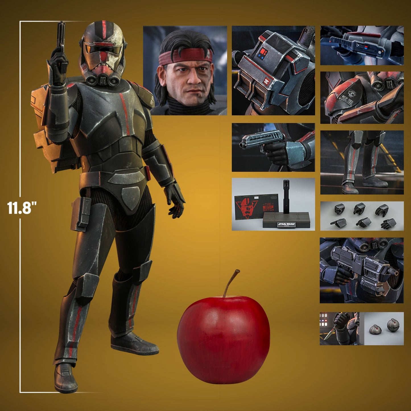 Hunter Star Wars: The Bad Batch Sixth Scale Figure by Hot Toys