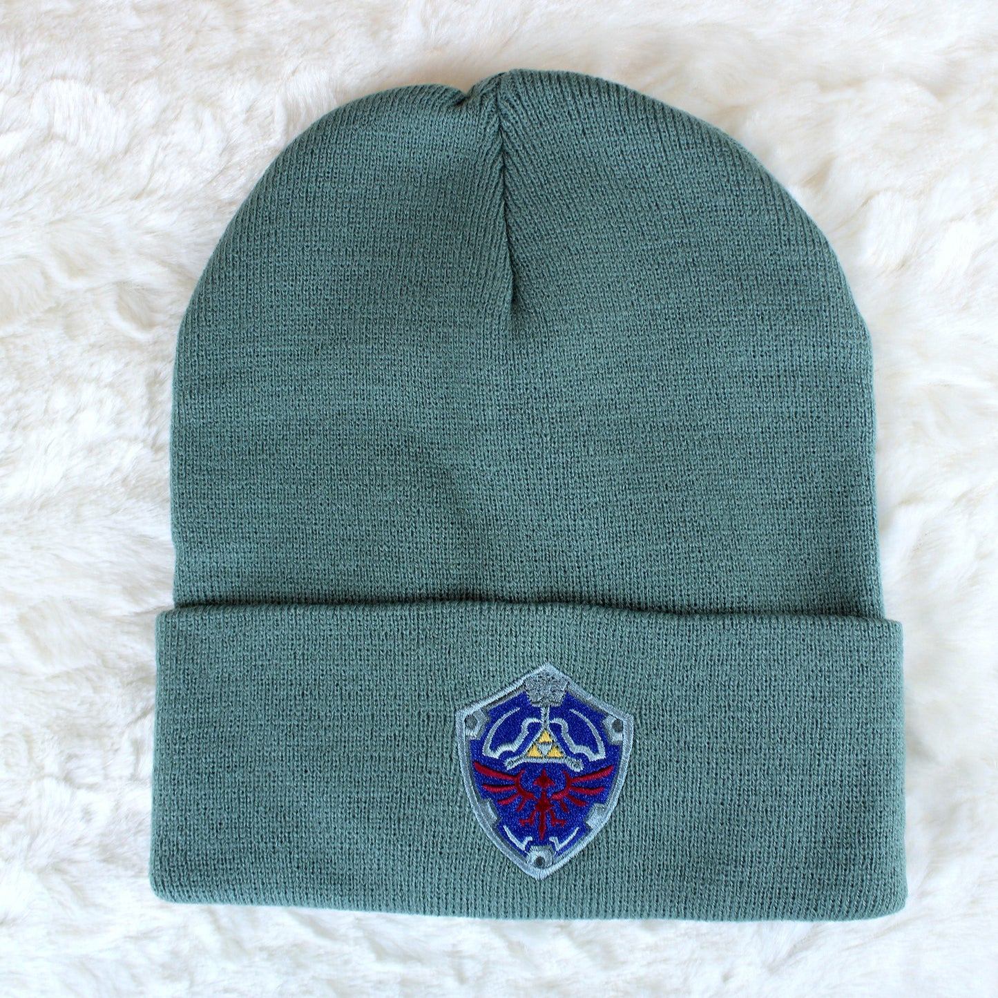 Hylian Shield (The Legend of Zelda) Nintendo Cuff Beanie Hat