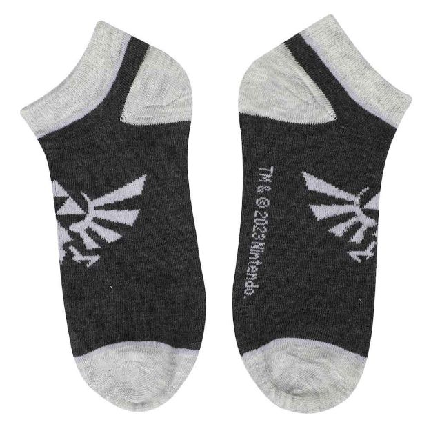 Hyrule Crest (The Legend of Zelda) Ankle Socks 5 Pair Set