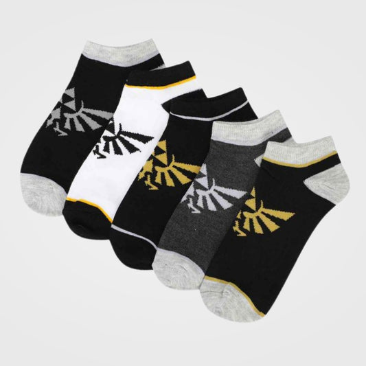 Hyrule Crest (The Legend of Zelda) Ankle Socks 5 Pair Set