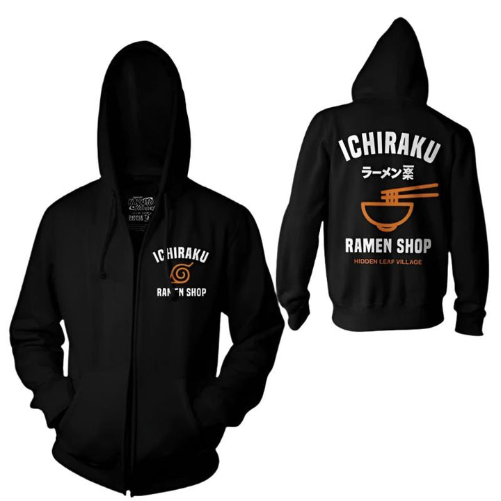Naruto Shippuden Ichiraku Ramen Shop Zip Up Hoodie