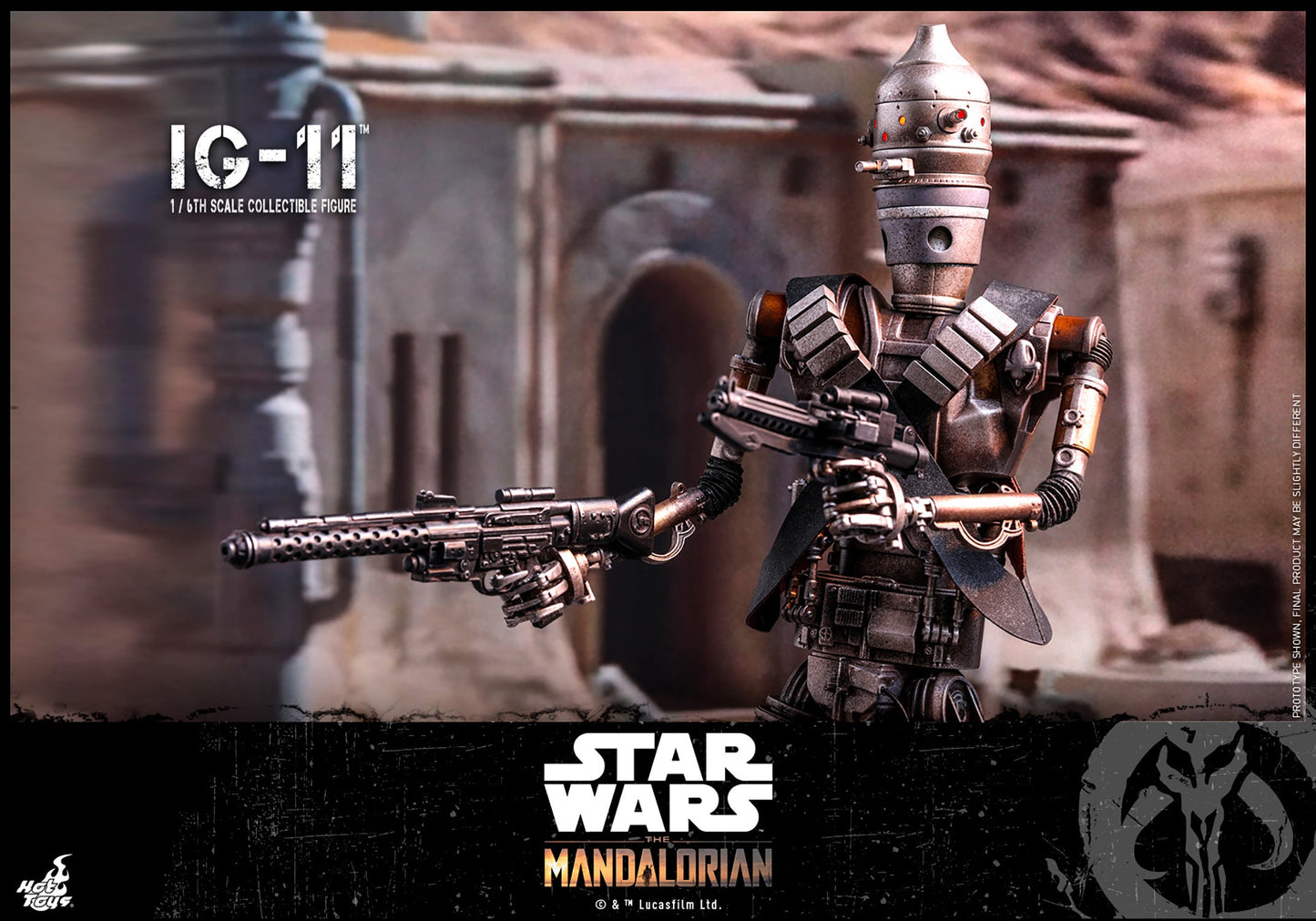 Star Wars The Mandalorian IG-11 Sixth Scale Figure by Hot Toys