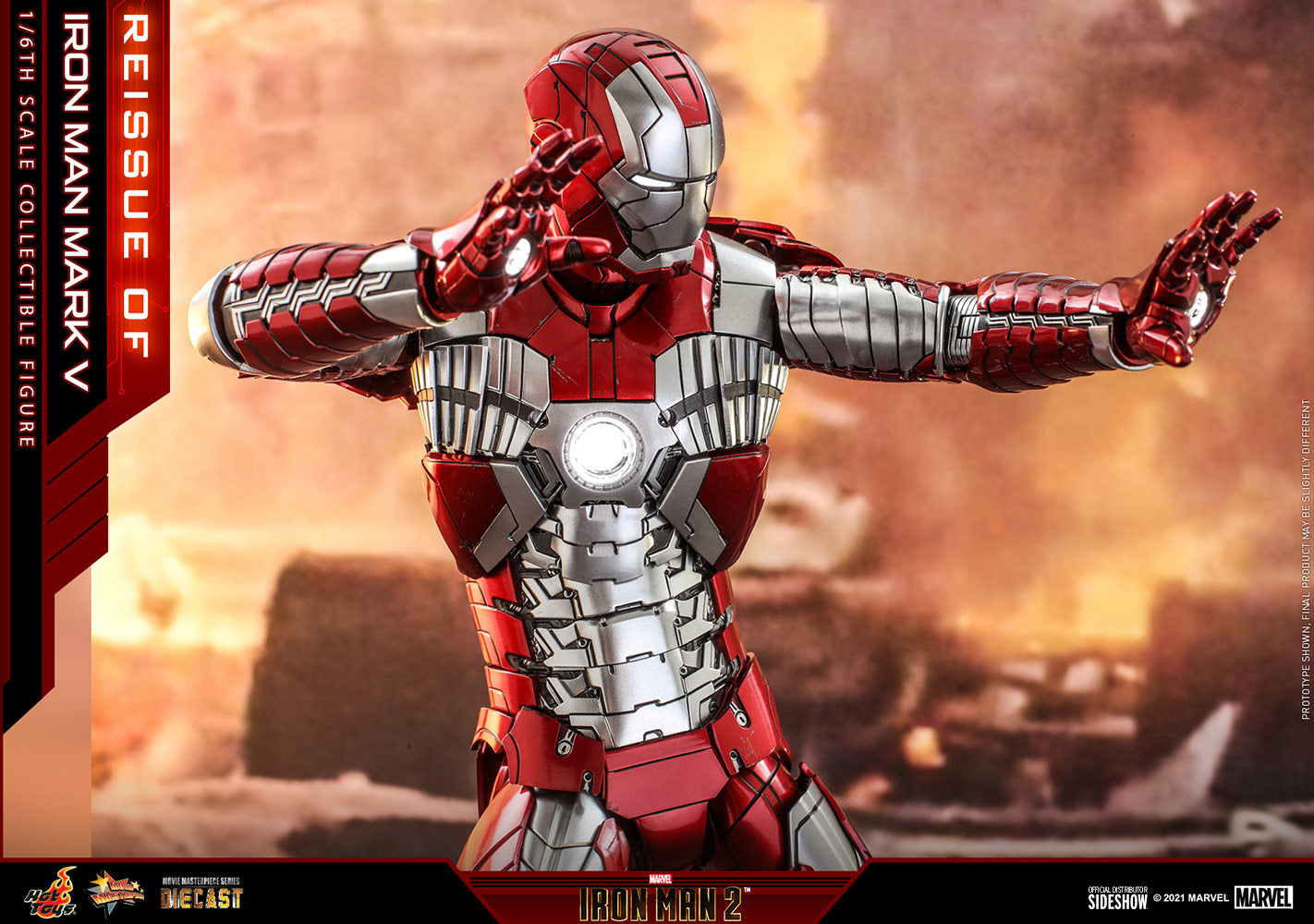 Iron Man Mark V 1/6 Scale Figure by Hot Toys