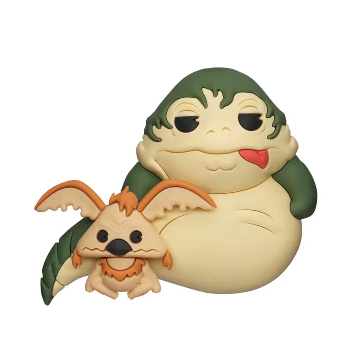 Jabba the Hutt and Salacious B. Crumb (Star Wars) 3D Foam Magnet