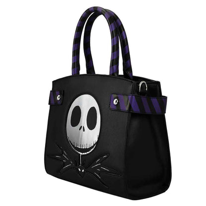 Nightmare Before Christmas Metallic Print Handbag
