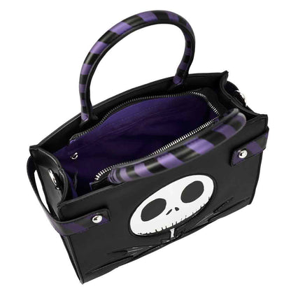 Nightmare Before Christmas Metallic Print Handbag