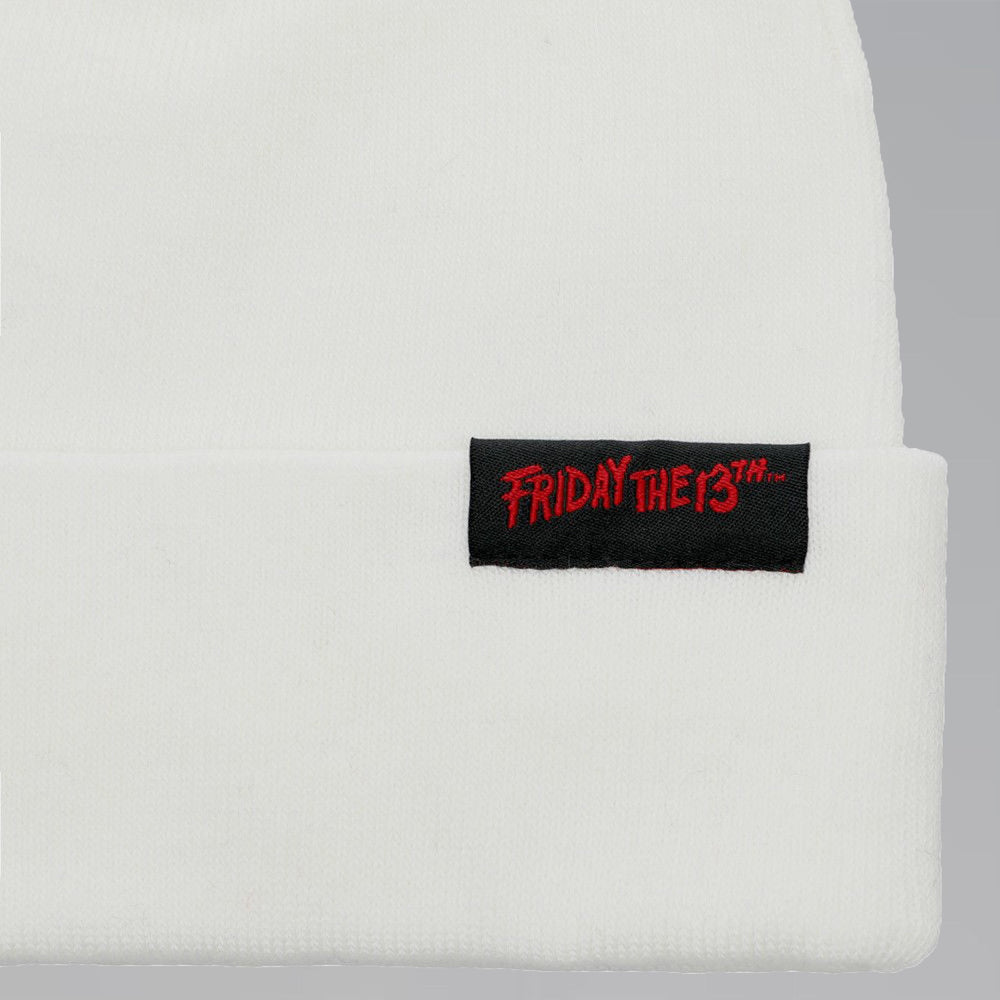 Jason Mask (Friday the 13th) Glow in the Dark Cuff Beanie Hat