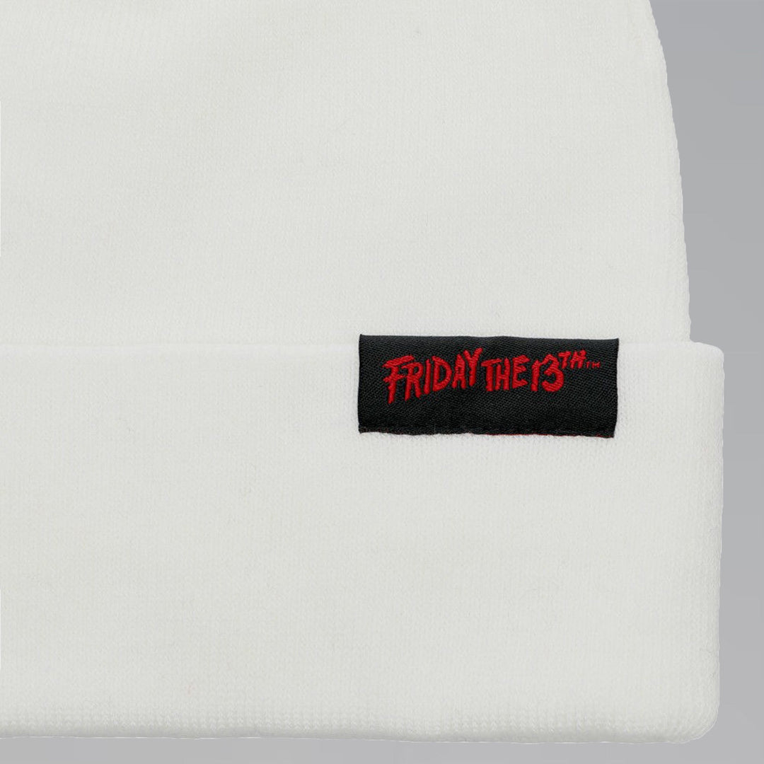 Jason Mask (Friday the 13th) Glow in the Dark Cuff Beanie Hat