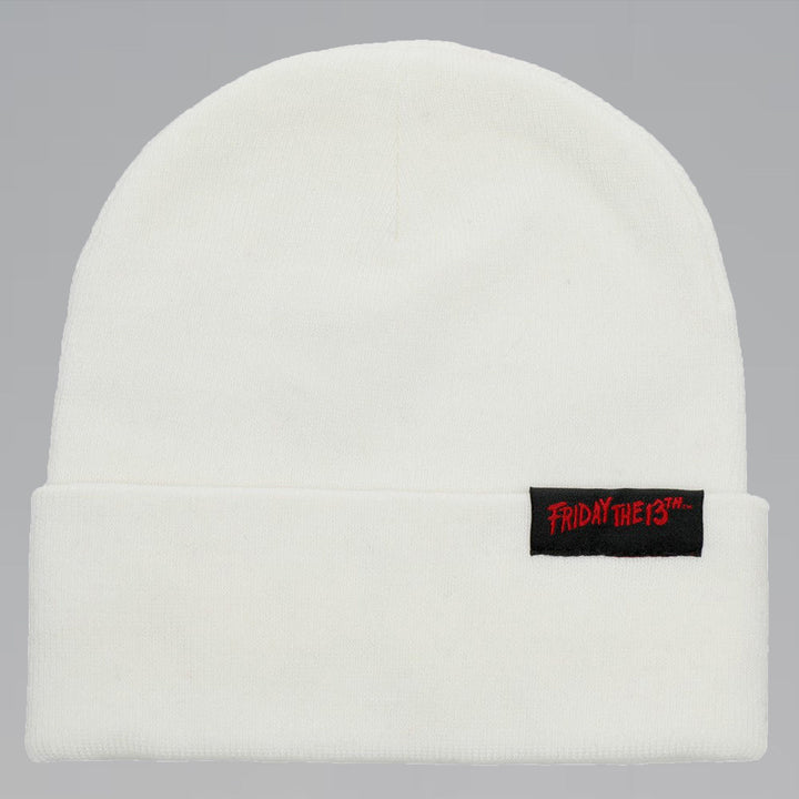Jason Mask (Friday the 13th) Glow in the Dark Cuff Beanie Hat