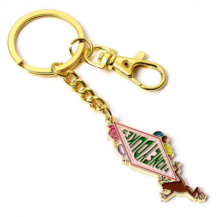 Honeydukes Sweet Shop Chocolate Frog (Harry Potter) Logo Keychain