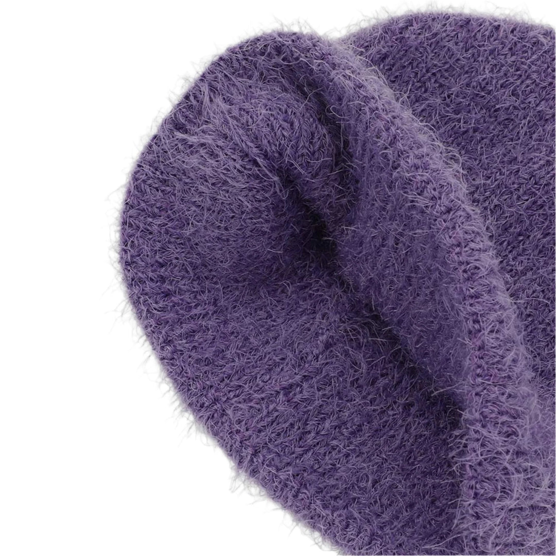 Kuromi Sanrio Soft &amp; Fuzzy Cuff Beanie Hat