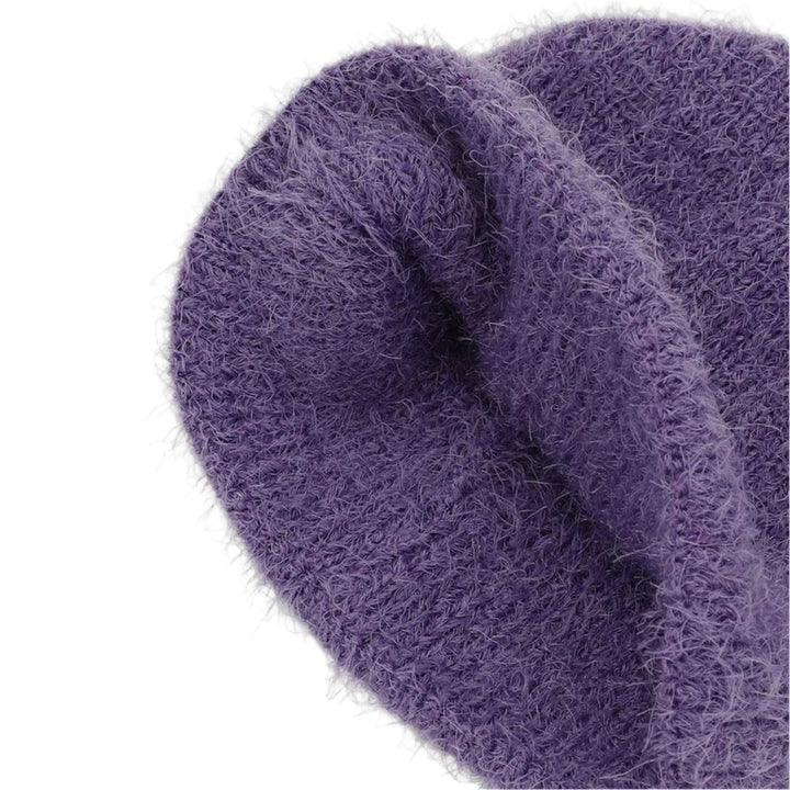 Kuromi Sanrio Soft &amp; Fuzzy Cuff Beanie Hat