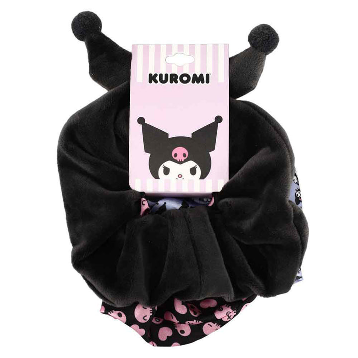 Sanrio Kuromi 3 Piece Scrunchie Set