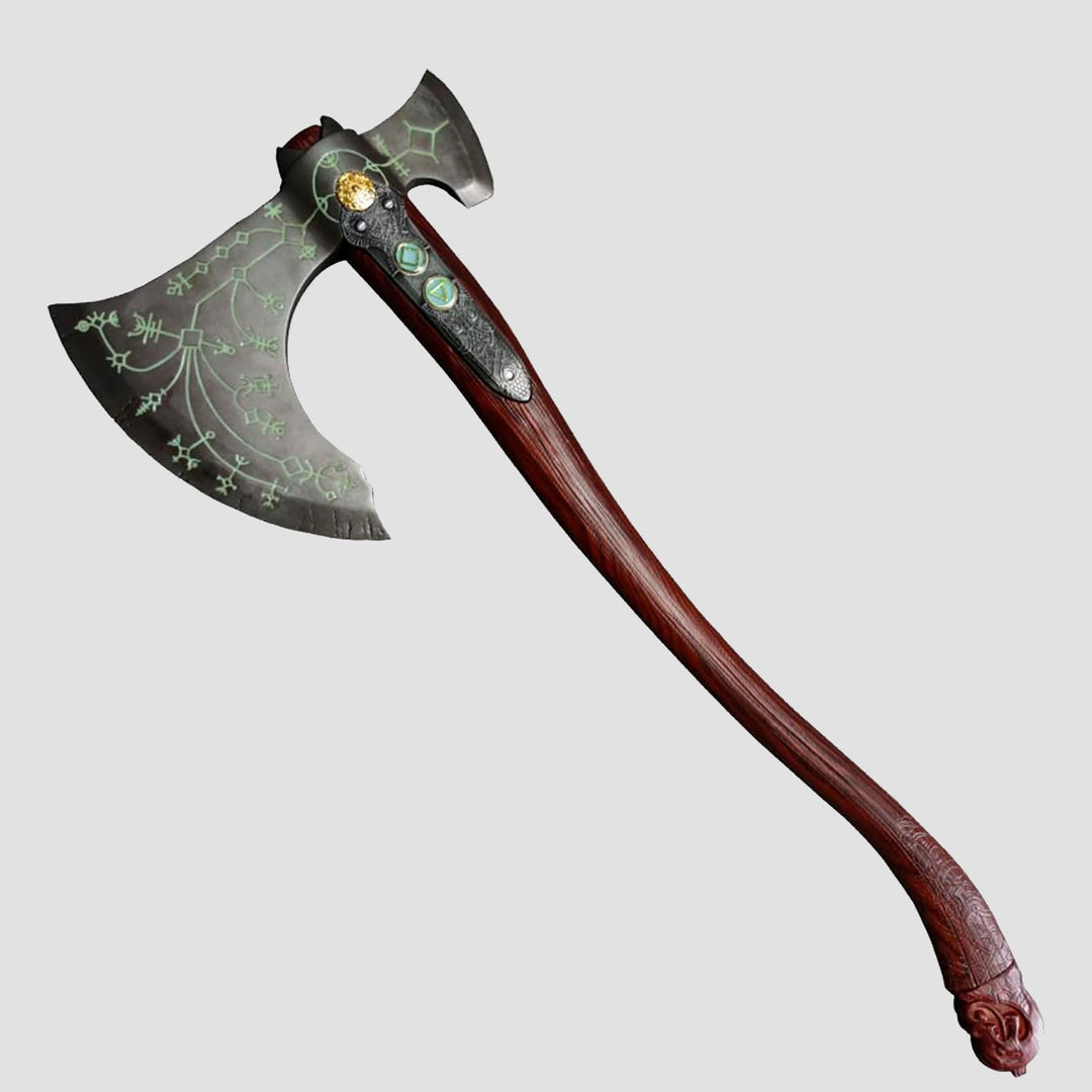 Leviathan Axe of Kratos (God of War) Collector's Blacklight Full-Scale Metal Prop Replica