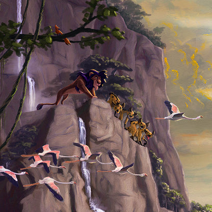 Return to Pride Rock (The Lion King) Disney Framed Art Print