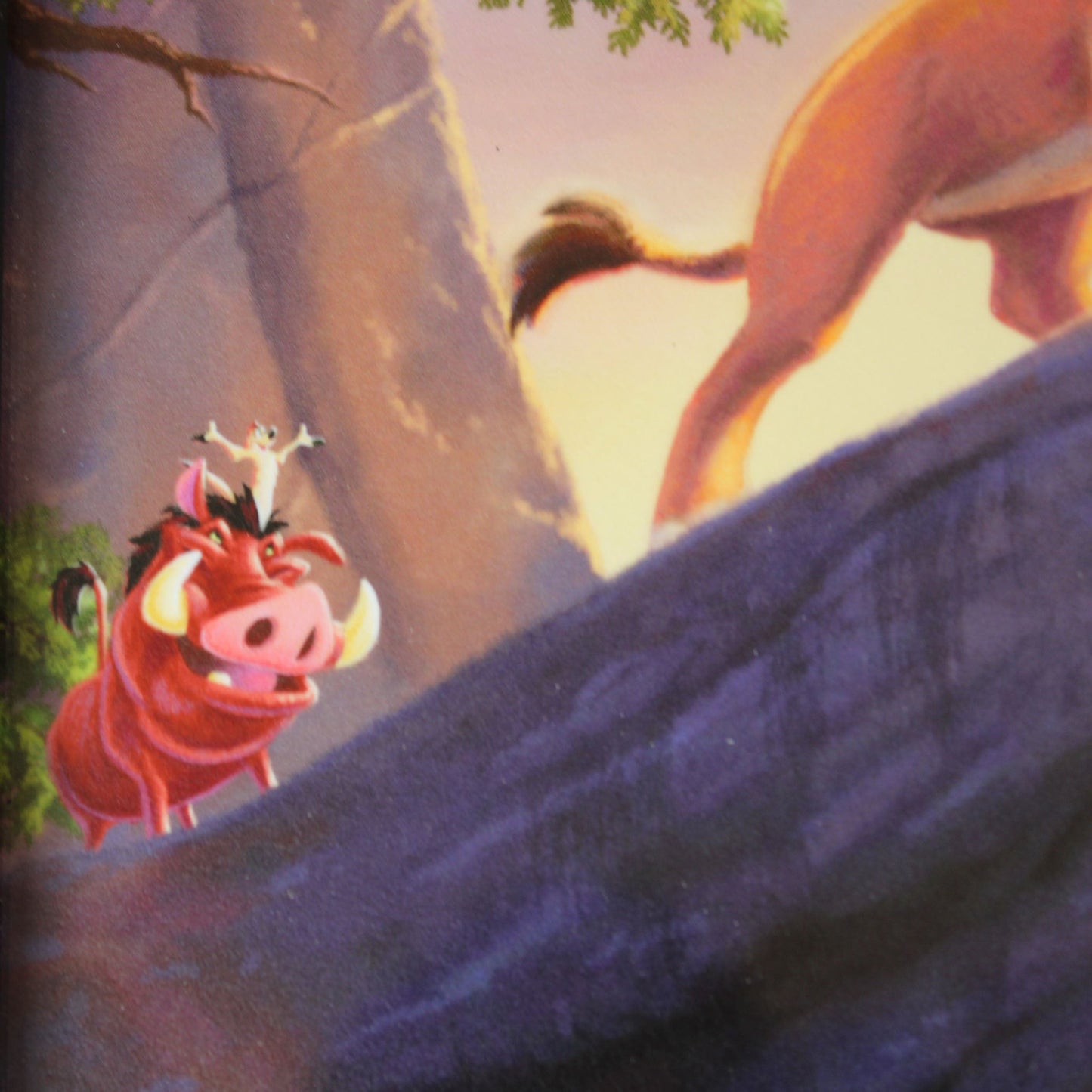 The Lion King (Disney) Thomas Kinkade Framed Art Print