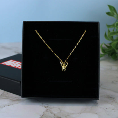 Loki Helmet (Marvel) Precious Metal Necklace